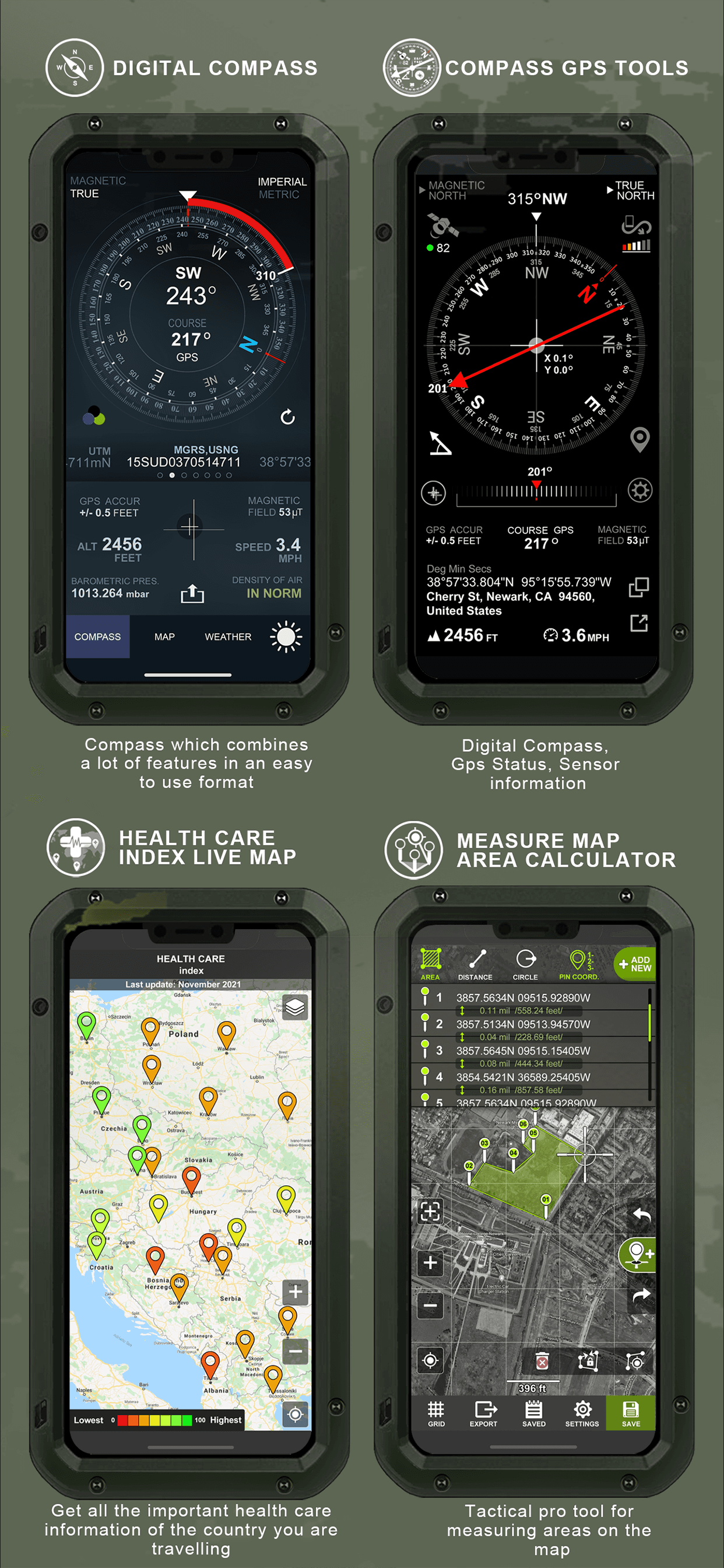 Military GPS Survival Kit Screenshot 7